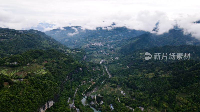 湖北恩施车坝河水库风景水资源