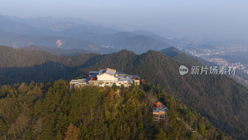 永州蓝山县夔龙山风光