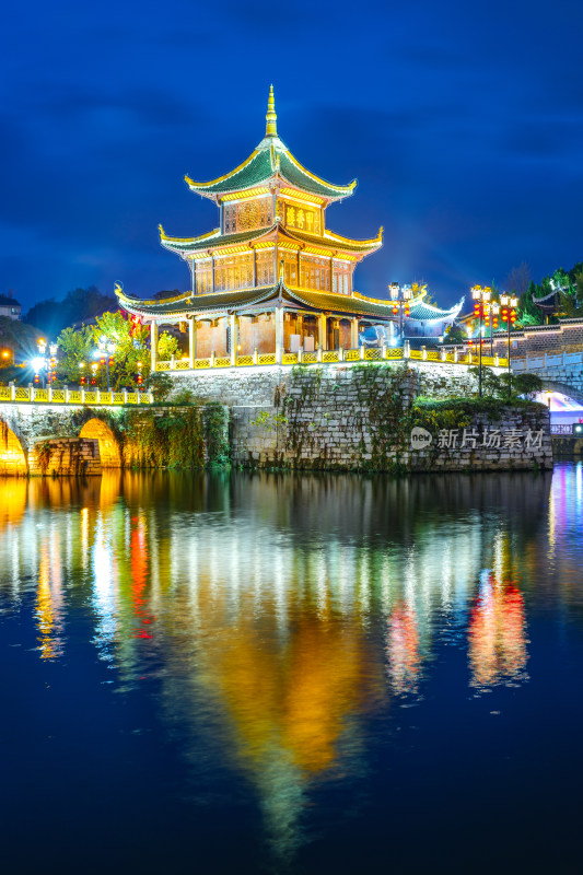 贵阳甲秀楼夜景