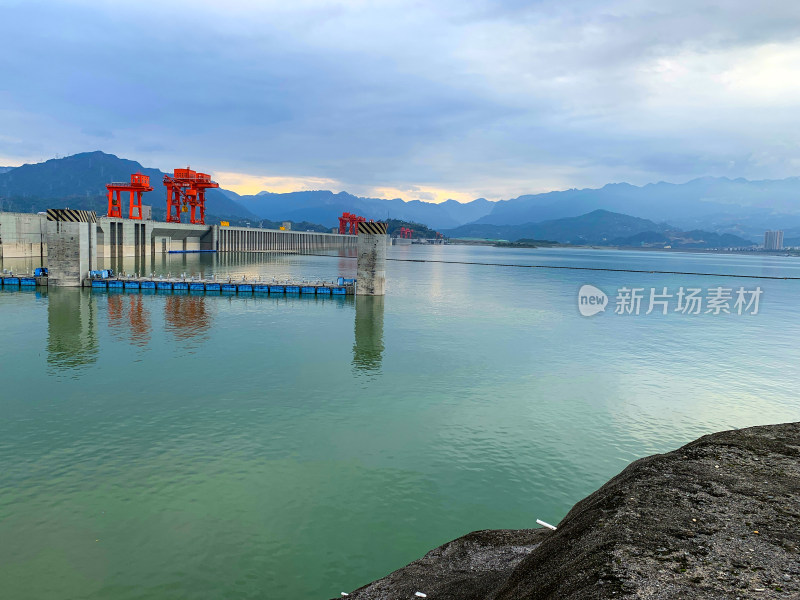 湖北宜昌三峡大坝风景区旅游风光