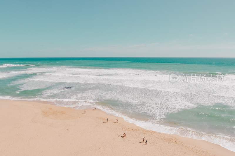 海滩沙滩海岸线