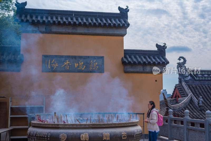 南京古鸡鸣寺景观