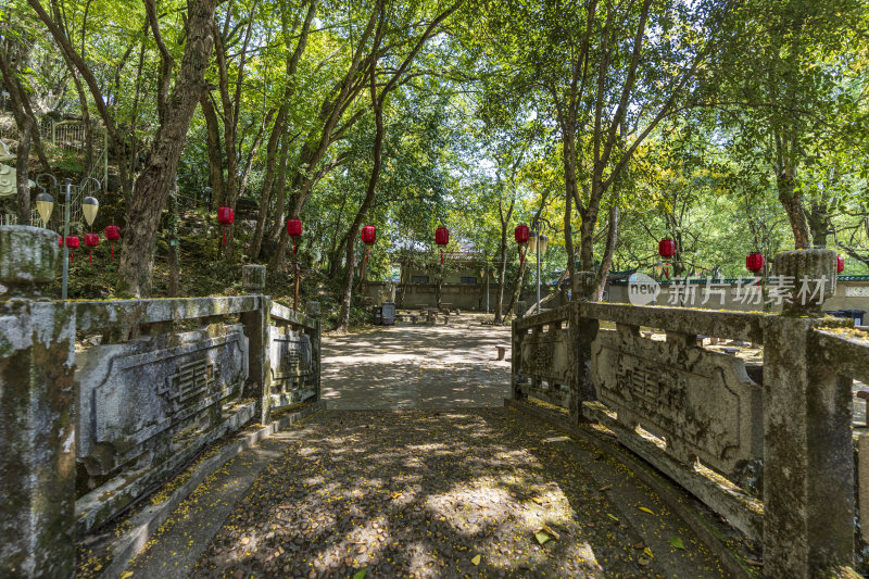 武汉江夏区白云洞景区风景