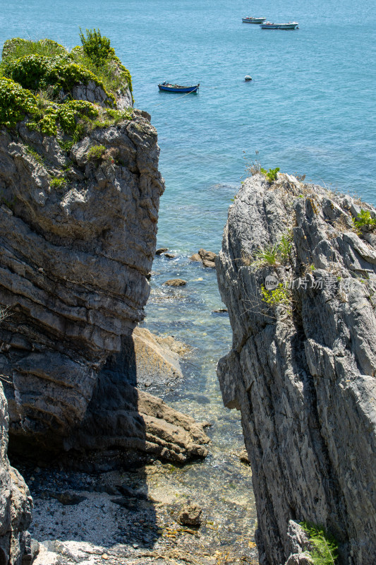 大连金石滩滨海国家地质公园海岸风光