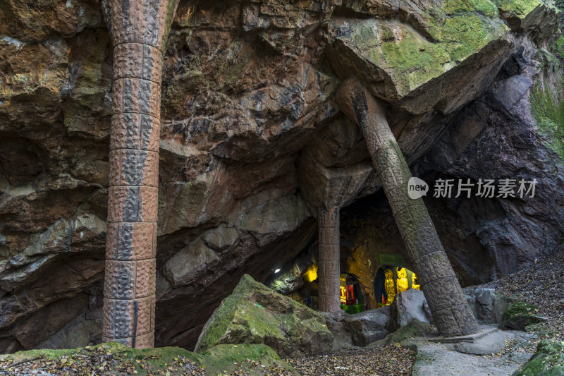 杭州宝石山紫云洞景区