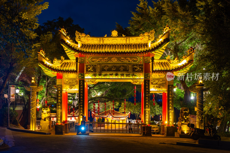 福州金山寺夜景