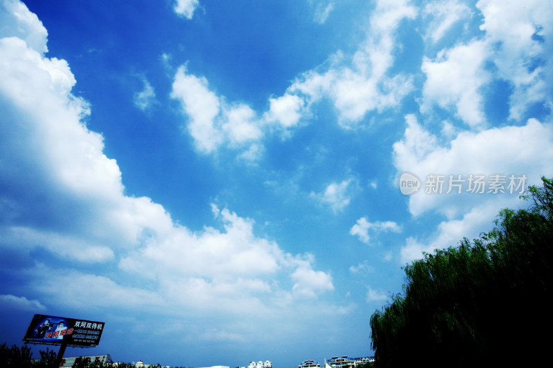 天空 原创蓝天 唯美天空 蓝色天空