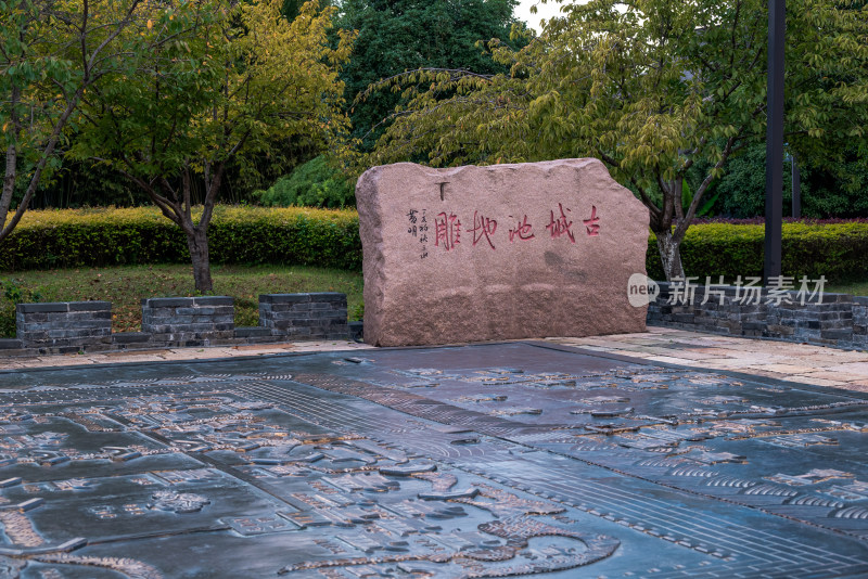 江苏泰州市望海楼景区风景