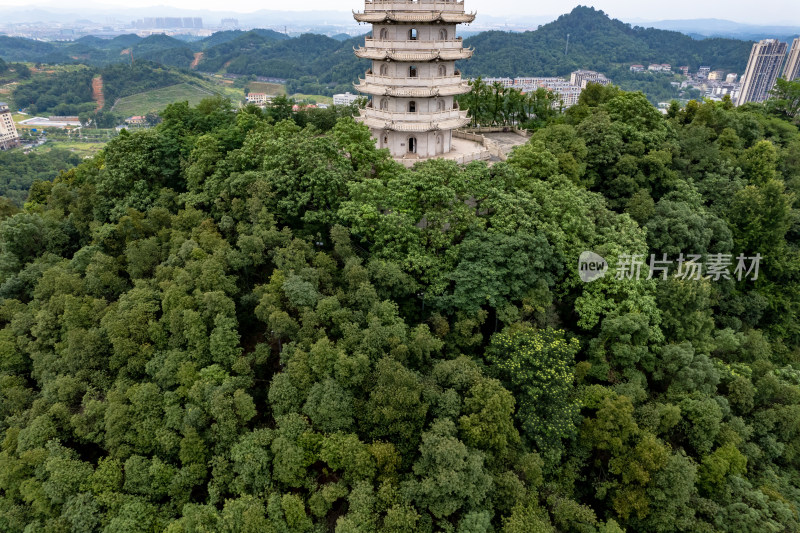 宜春禅都文化博览园航拍图