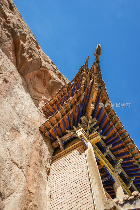 张掖，马蹄寺