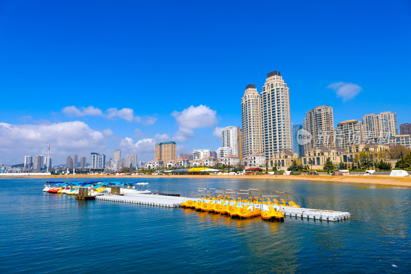 大连星海湾场沙滩浴场