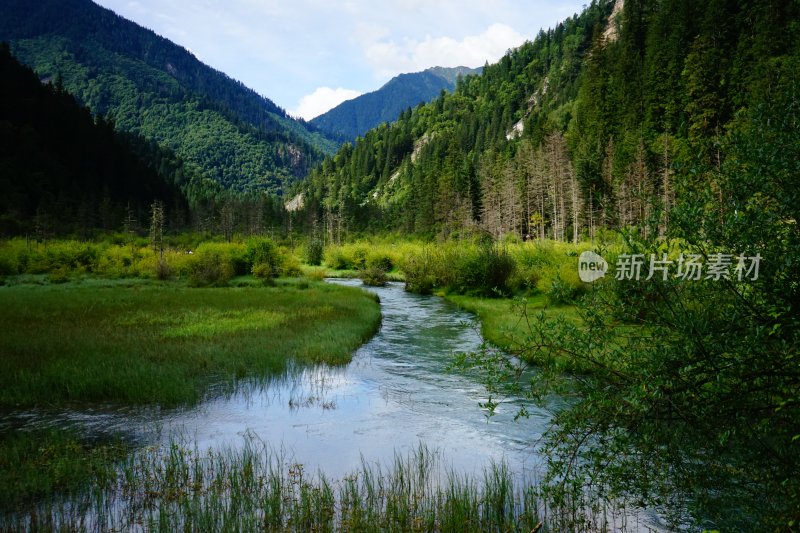 九寨沟自然风光