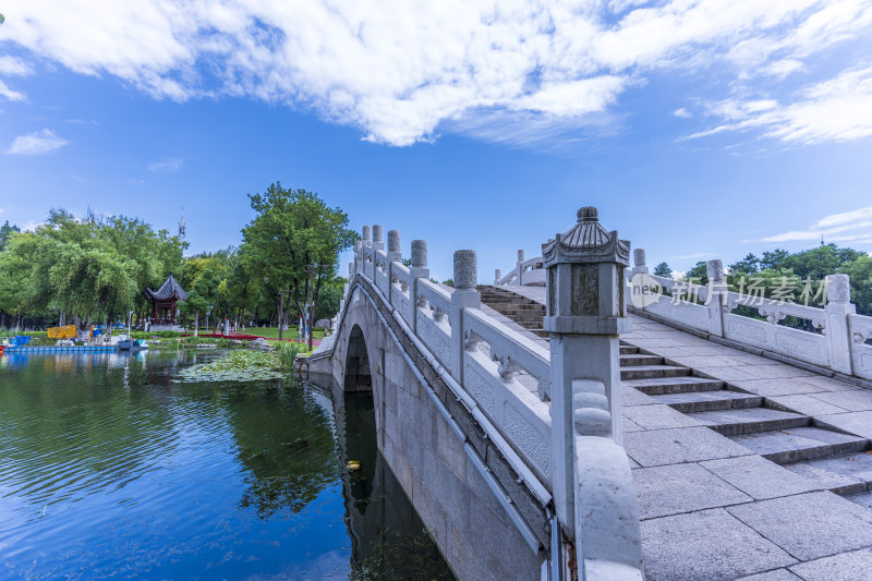 武汉武昌区紫阳公园风景