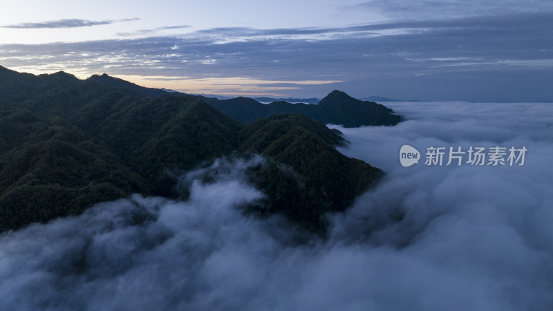 秦岭日出云海