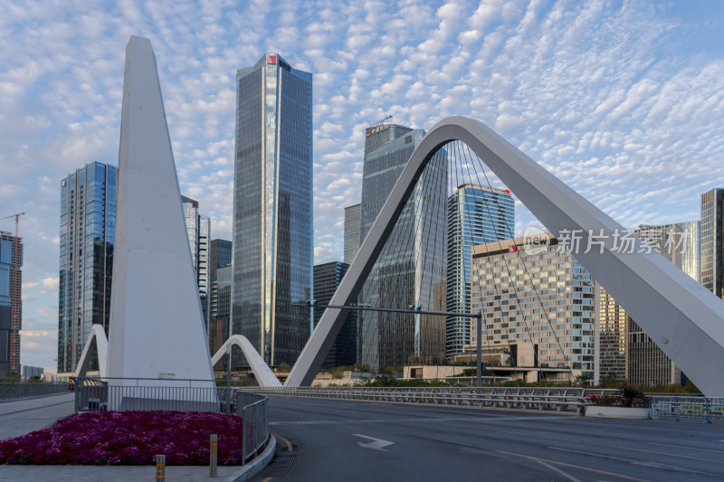 广东深圳宝安临海桂湾河桥路口