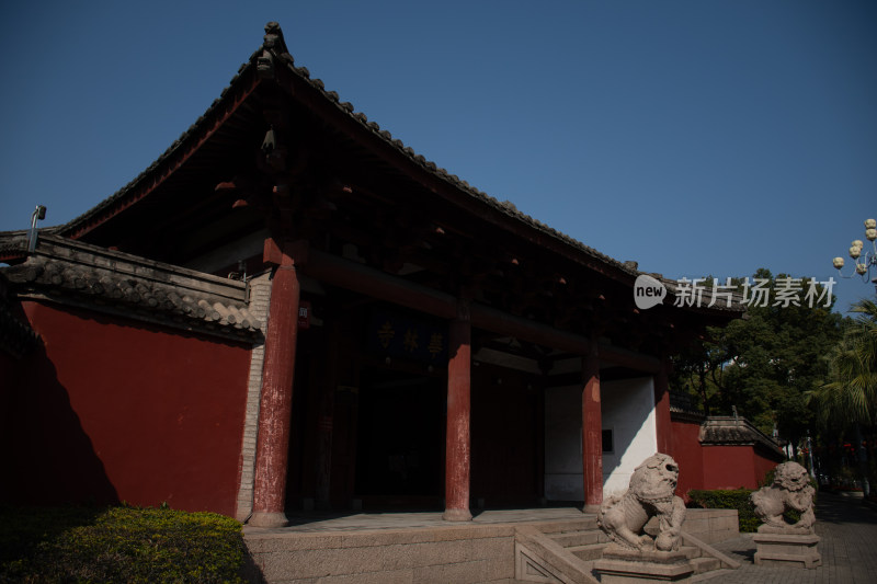 福州华林寺古建筑场景