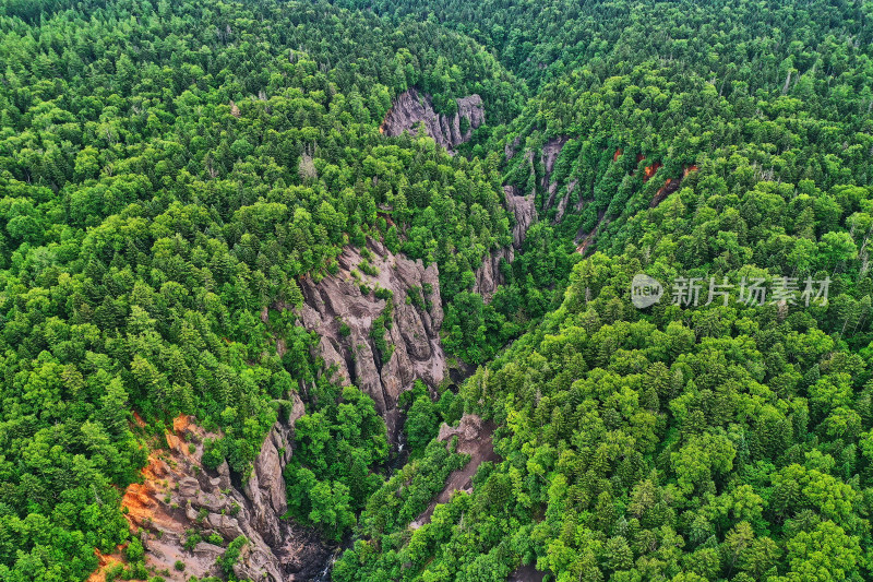 吉林长白山大峡谷