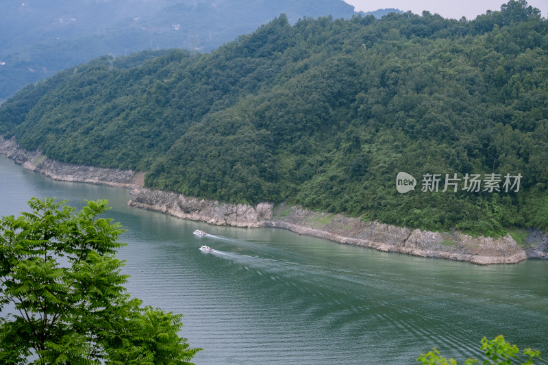 安康瀛湖汉江山水风光