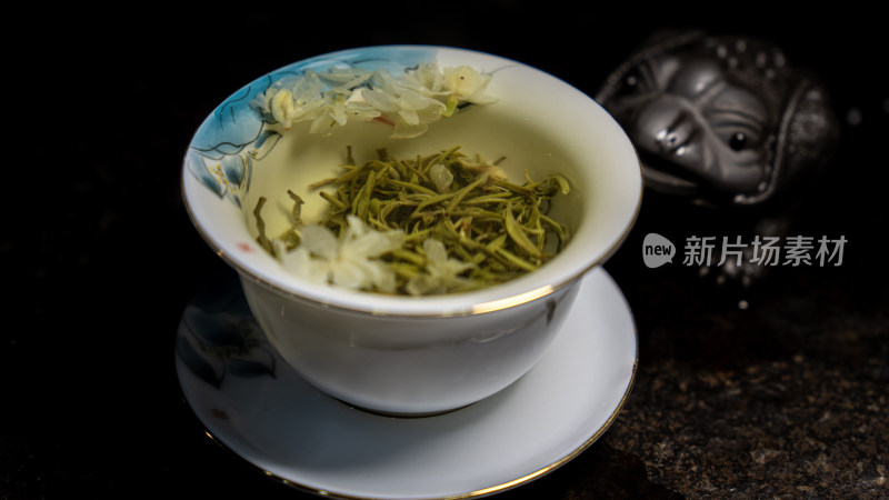 茶叶绿茶精品茶叶展示