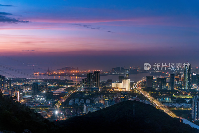 深圳CBD/南山公园/蓝调时刻 深圳风景