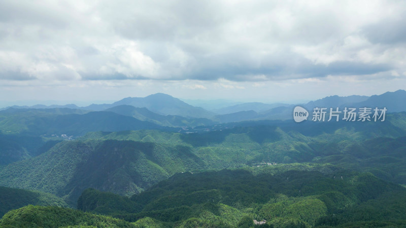 航拍江西吉安井冈山黄洋界景区