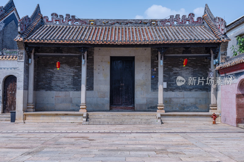 广州番禺沙湾古镇留耕堂传统中式古建筑