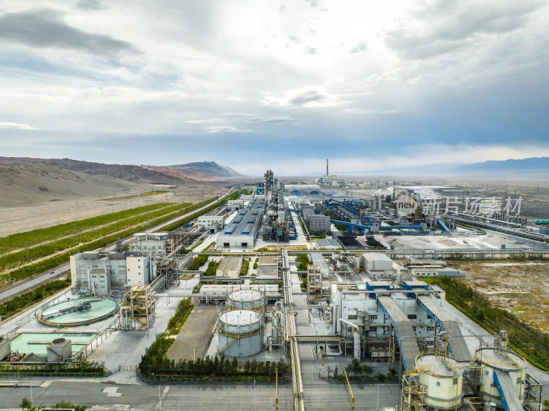 中国新疆能源化工厂