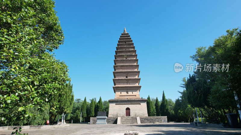 三门峡蛤蟆塔宝轮寺塔