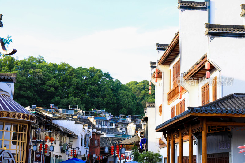 黄山市城市旅游风光