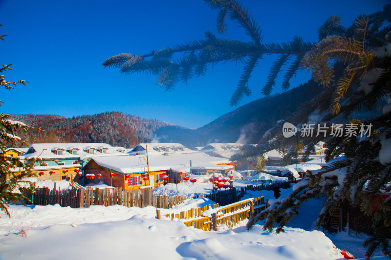 黑龙江 双峰林场 雪乡