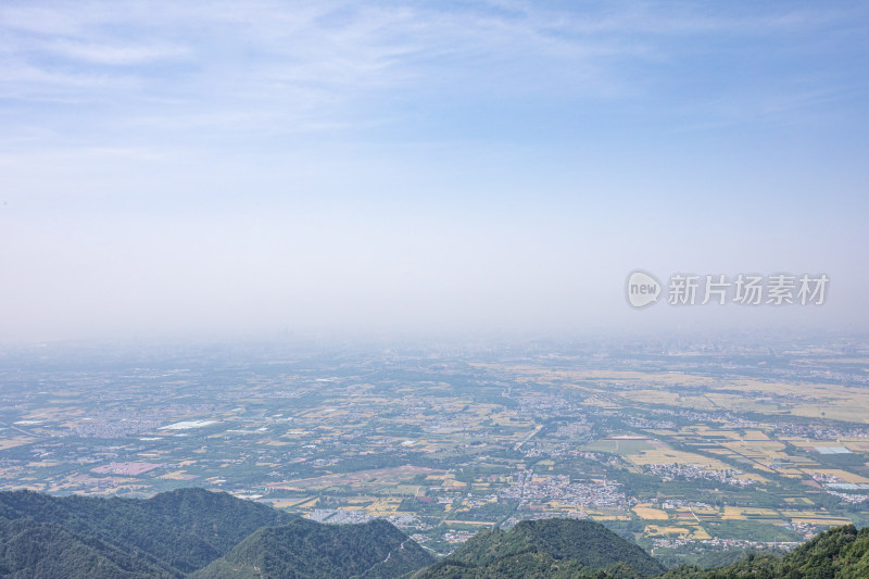 西安秦岭终南山南五台自然风光