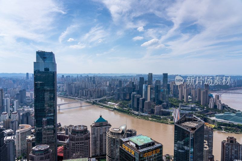 重庆城市天际线风景