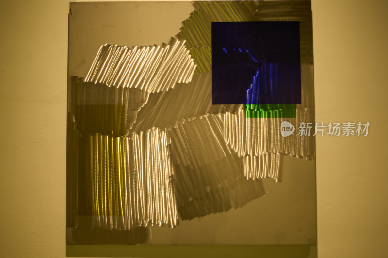 抽象立体金属艺术装置