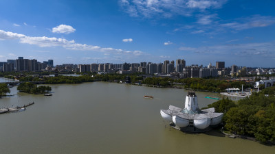 浙江嘉兴平湖东湖景区 李叔同纪念馆