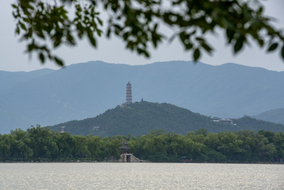 颐和园昆明湖风景