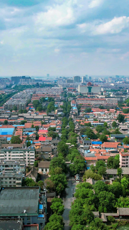 山东青州城市风光