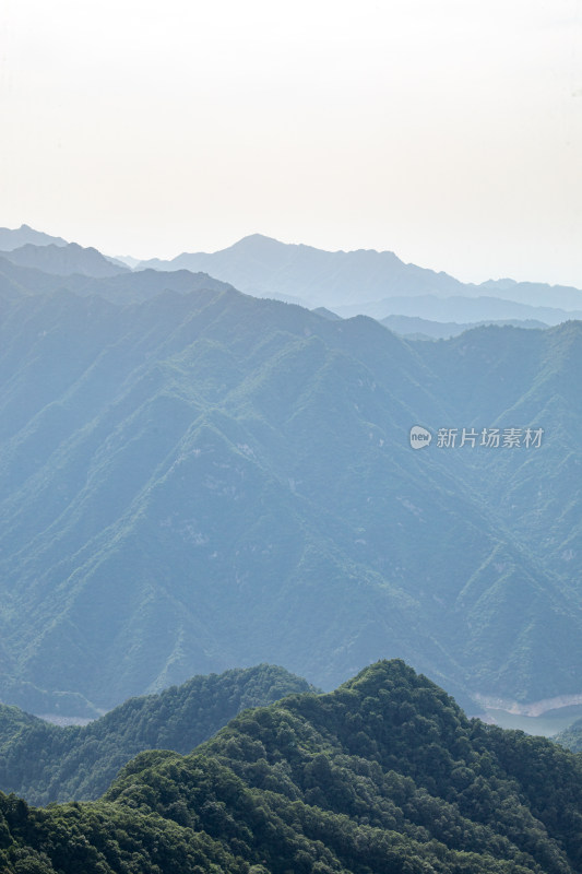 西安秦岭终南山南五台自然风光景点景观