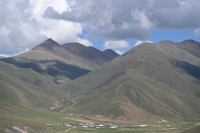 纳木错途中的风景