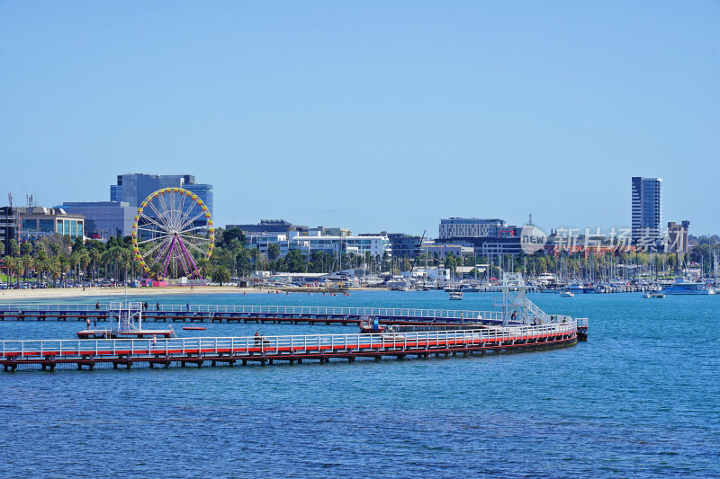 澳大利亚吉朗，eastern beach，海景