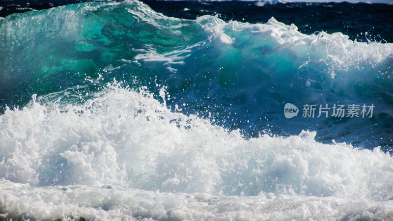 大海浪花巨浪浪潮汹涌海浪波涛汹涌