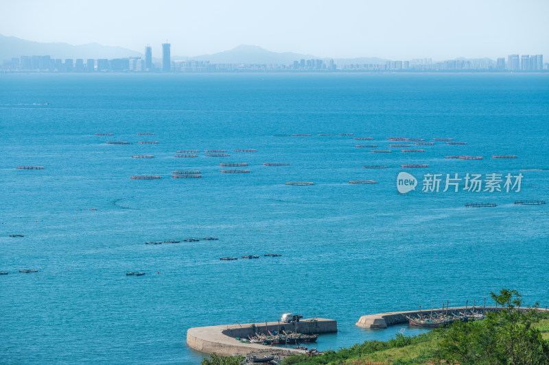 山东青岛黄岛区灵山岛风景区风光