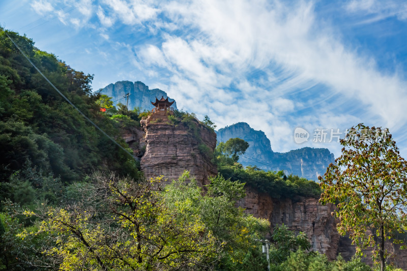 太行山大峡谷的壮丽风光