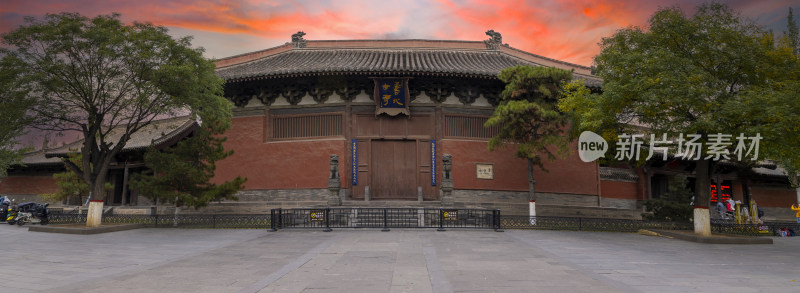 山西大同金代古寺善化寺古建筑