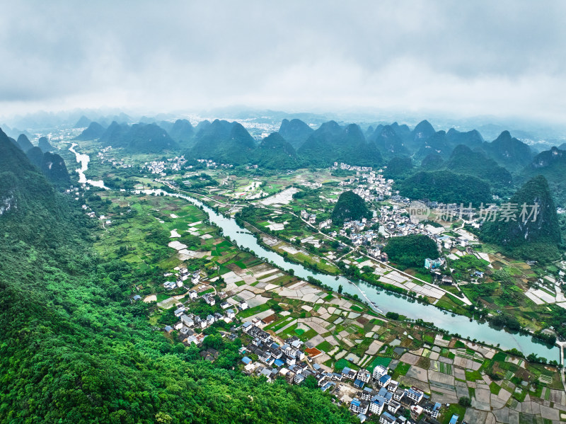 桂林遇龙河风光美景