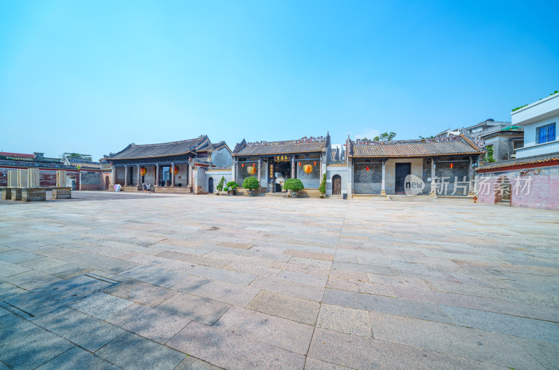 广州番禺沙湾古镇留耕堂传统中式古建筑