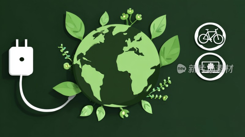绿色环保生活，低碳出行与循环利用