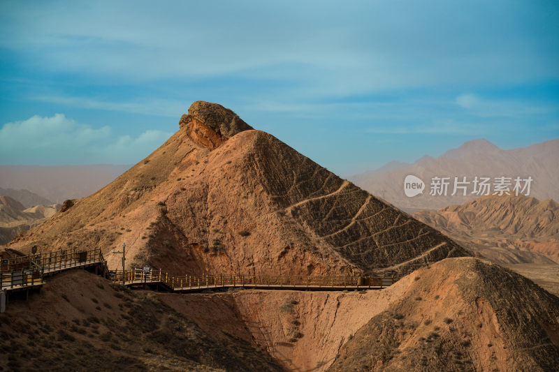 甘肃张掖七彩丹霞风景