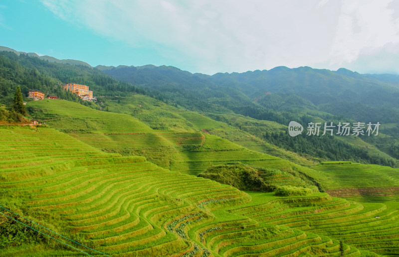 桂林龙脊梯田风光