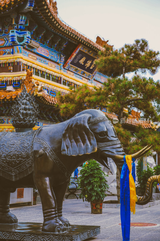 呼和浩特大召寺景区