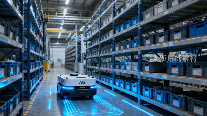 仓库内AG机器人自动化作业